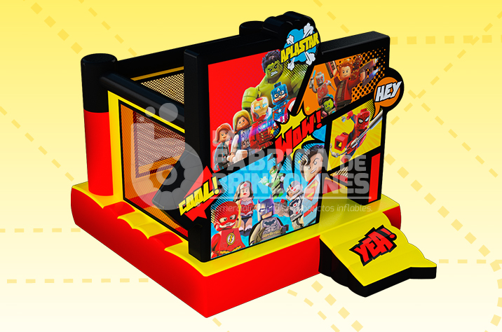 Brincolin Cubo Comic inflable